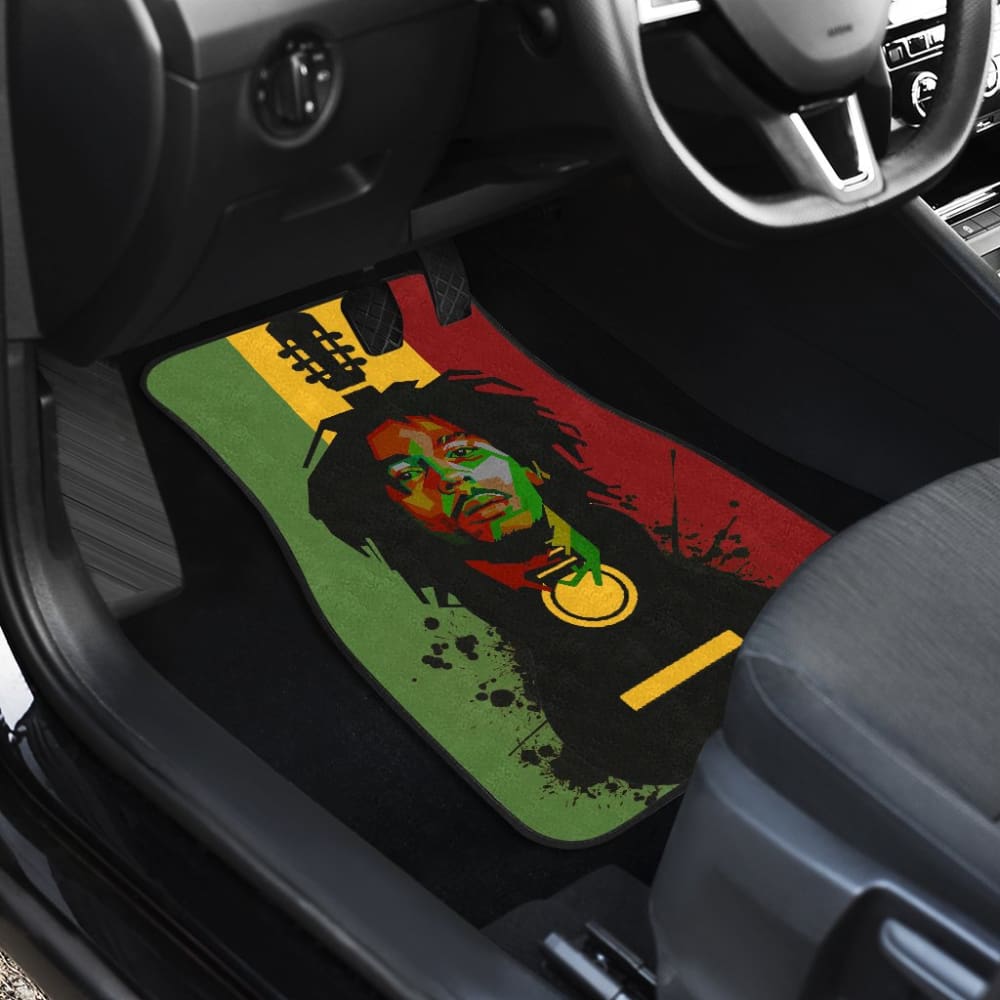 One Love One Bob Marley Car Floor Mats 210703 - YourCarButBetter