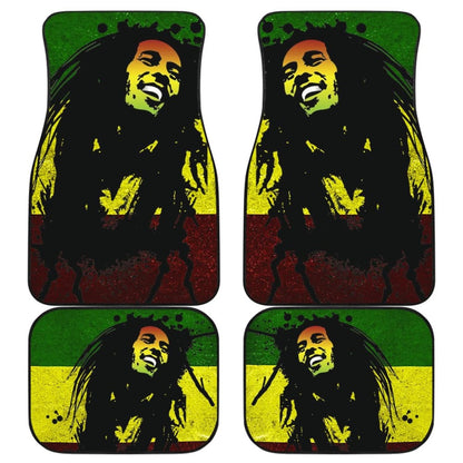 One Love Bob Marley Car Floor Mats 210903 - YourCarButBetter