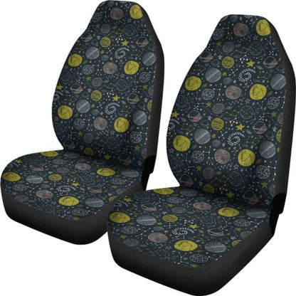 Outer Space Pattern Car Seat Covers 142711 - YourCarButBetter
