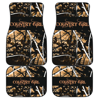 Outshine Camouflage Country Girl Car Floor Mats 211703 - YourCarButBetter