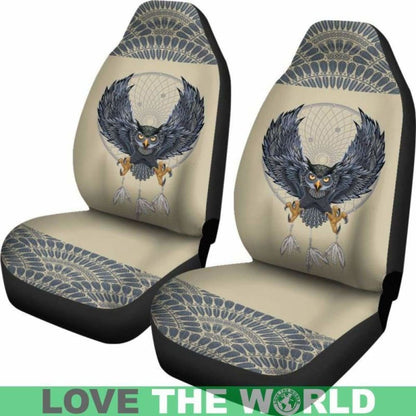 Owl And Dreamcatcher Car Seat Covers 174716
