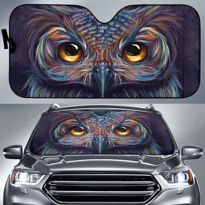 Owl Art Sun Shade amazing best gift ideas 172609 - YourCarButBetter