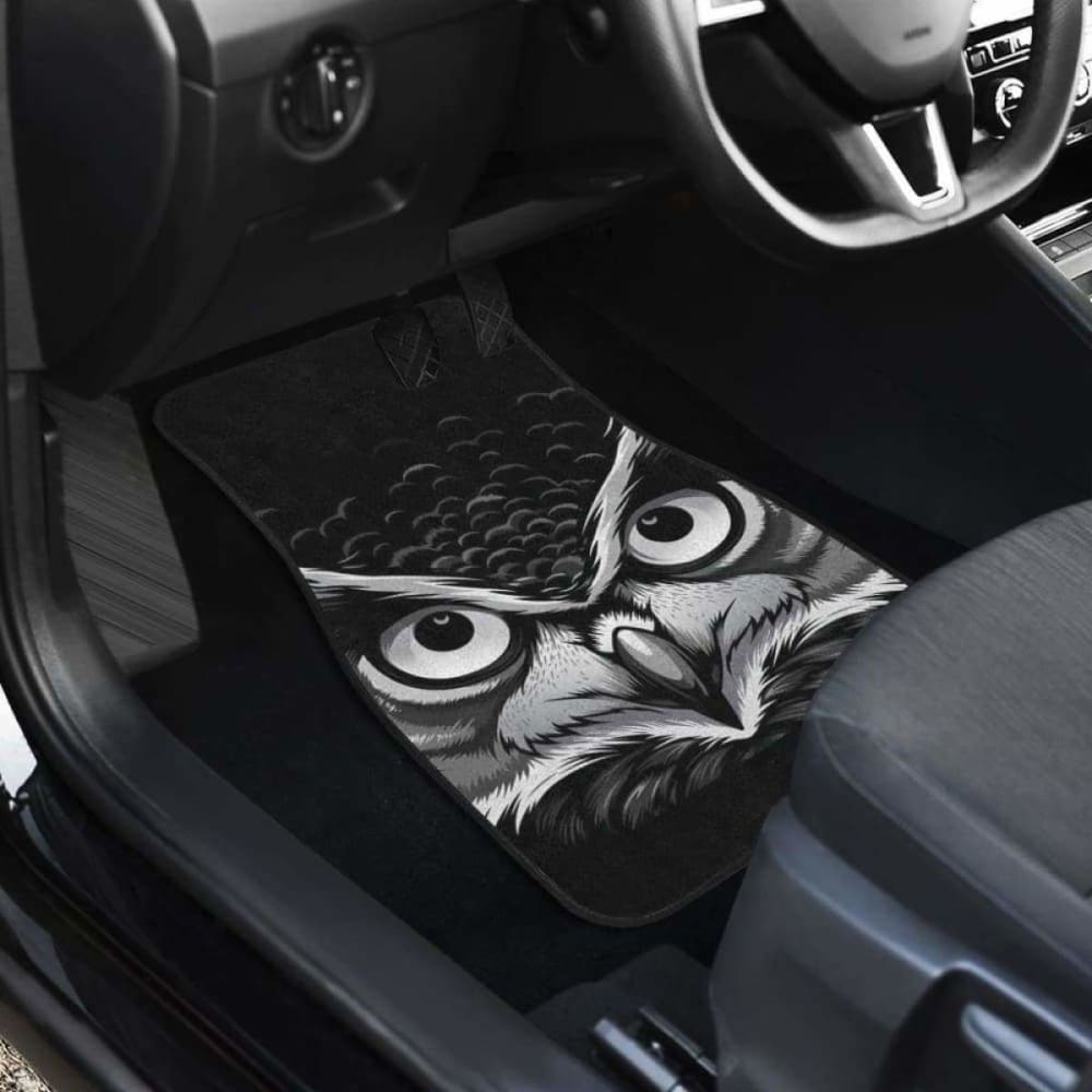 Owl Black Car Floor Mats 201216