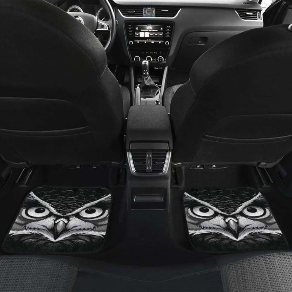 Owl Black Car Floor Mats 201216