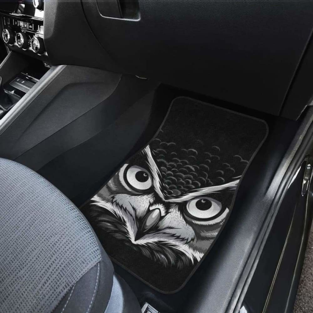 Owl Black Car Floor Mats 201216