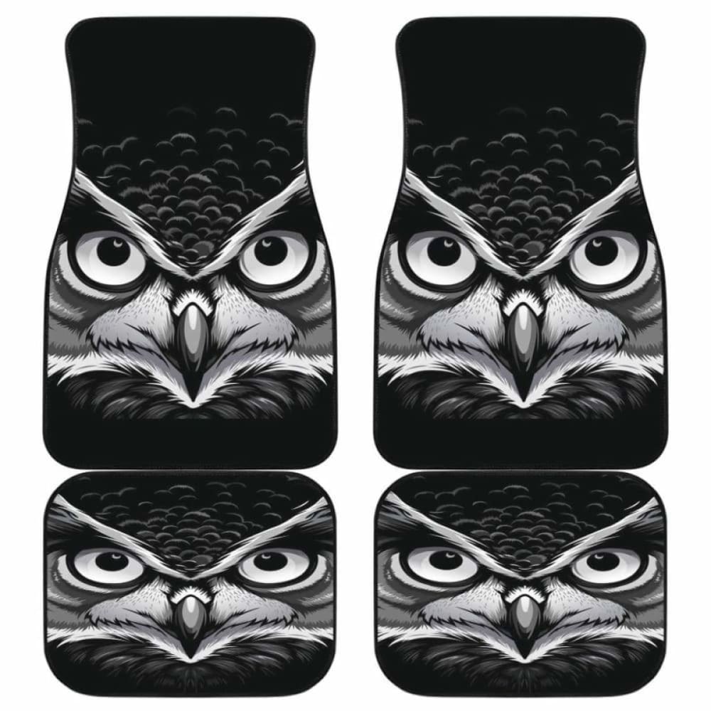 Owl Black Car Floor Mats 201216