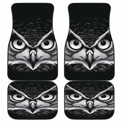 Owl Black Car Floor Mats 201216