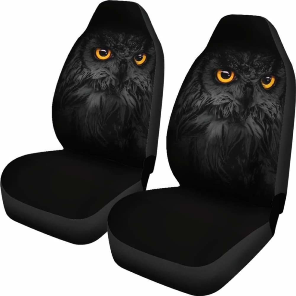 Owl Dark Car Seat Covers 174716