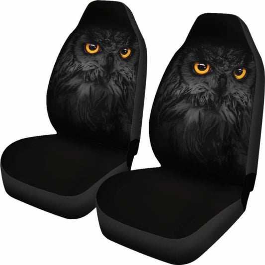 Owl Dark Car Seat Covers 174716