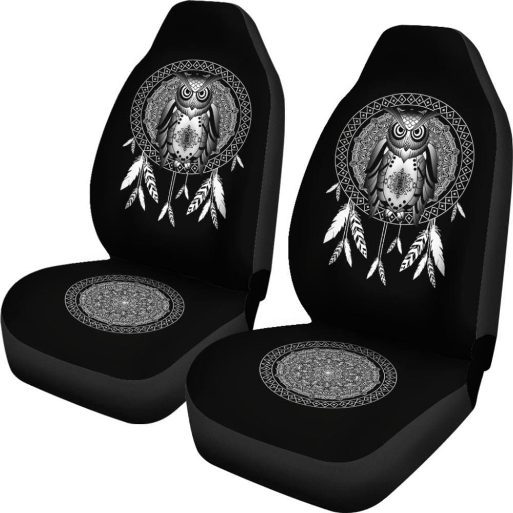 Owl Dream Catcher - Owl Car Seat Covers 094209 - YourCarButBetter