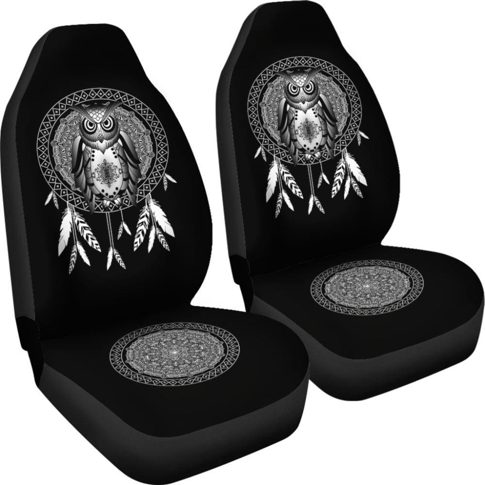 Owl Dream Catcher - Owl Car Seat Covers 094209 - YourCarButBetter