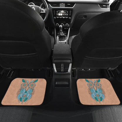 Owl Dreamcatcher Native American Inspired Car Floor Mats 210301 - YourCarButBetter