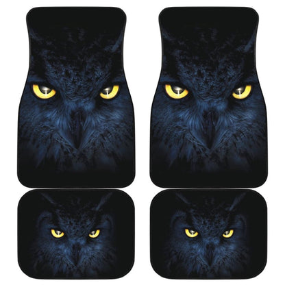 Owl Eyes Night Car Floor Mats Amazing Gift Ideas 211303