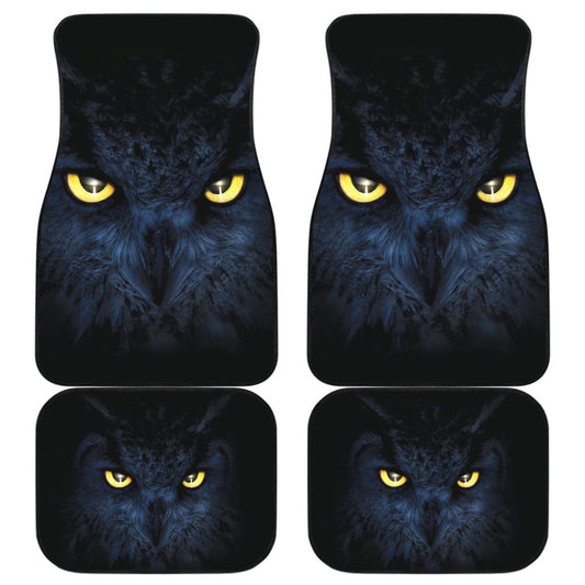Owl Eyes Night Car Floor Mats Amazing Gift Ideas 211303