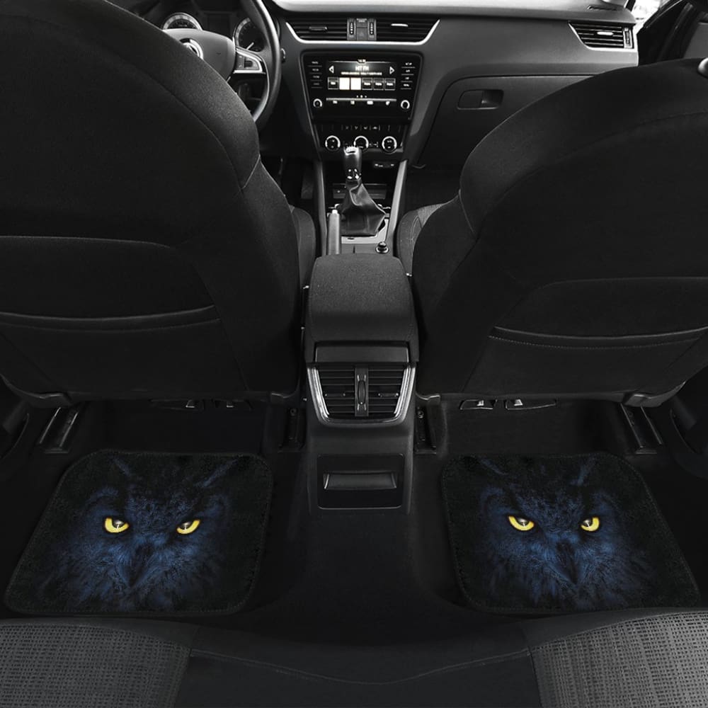 Owl Eyes Night Car Floor Mats Amazing Gift Ideas 211303