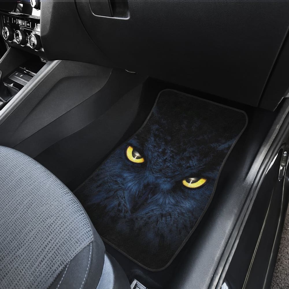 Owl Eyes Night Car Floor Mats Amazing Gift Ideas 211303