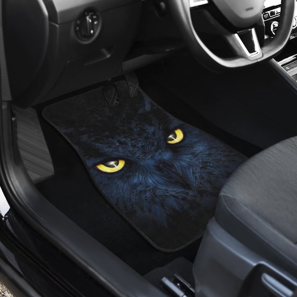 Owl Eyes Night Car Floor Mats Amazing Gift Ideas 211303
