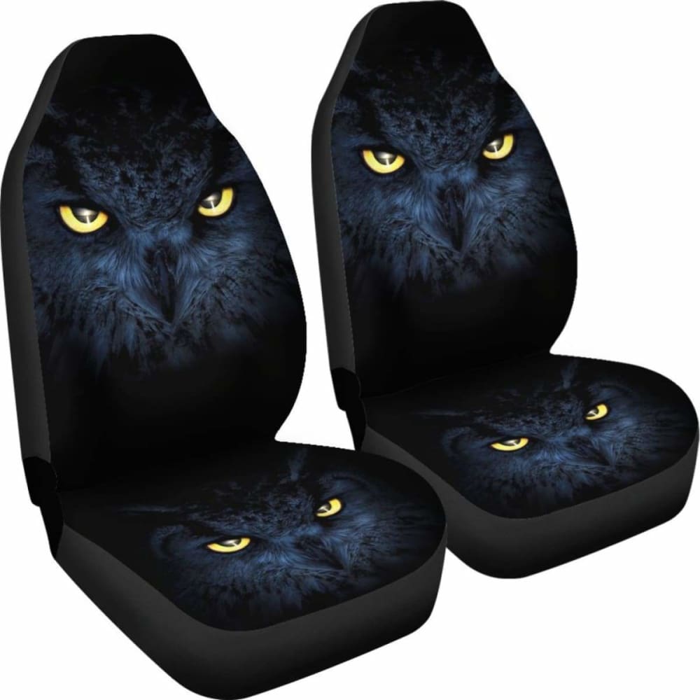 Owl Eyes Night Car Seat Covers Amazing Gift Ideas 211303