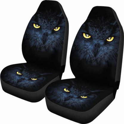 Owl Eyes Night Car Seat Covers Amazing Gift Ideas 211303