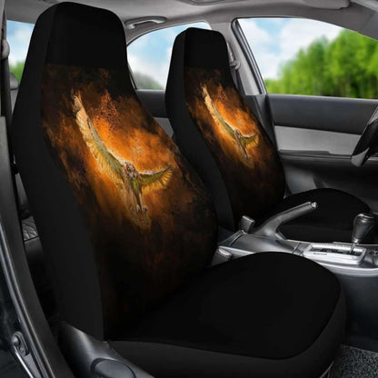 Owl & Fire Art Car Seat Covers Amazing Gift Ideas 094209 - YourCarButBetter