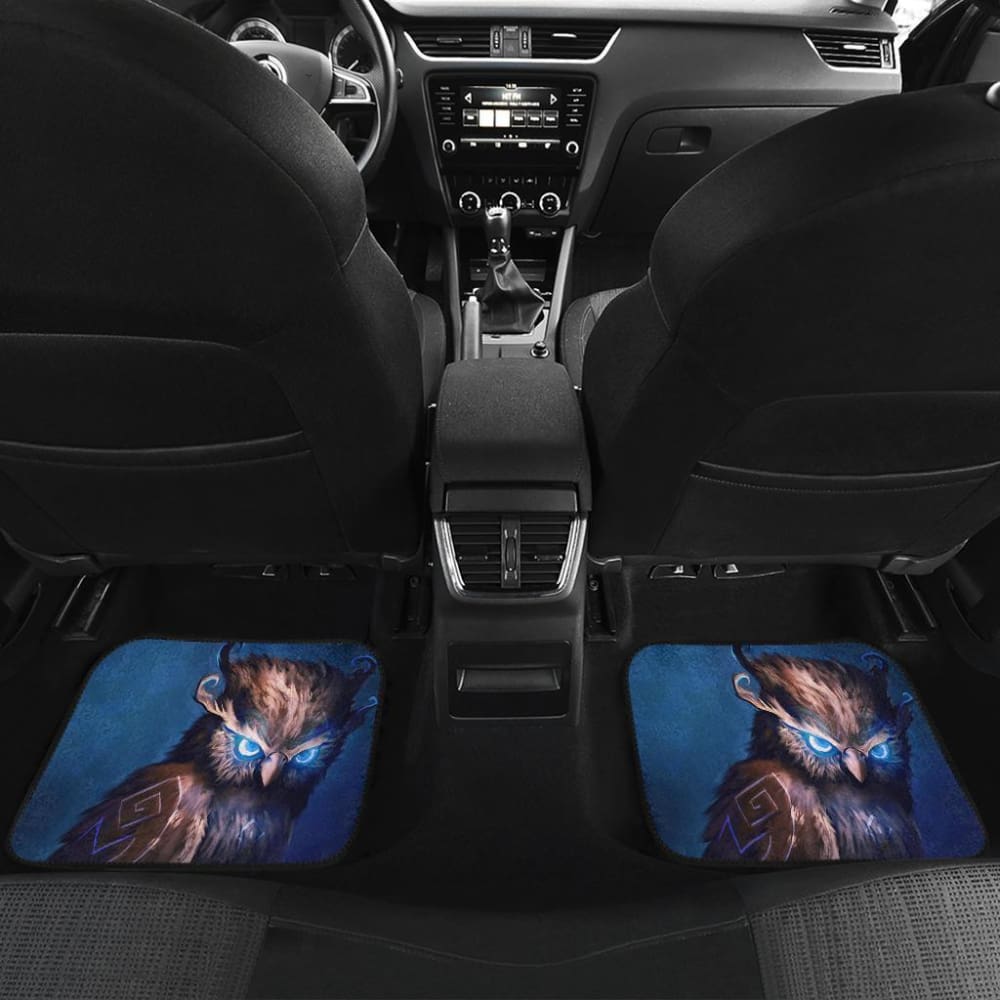 Owl Front And Back Car Mats 3 094209 - YourCarButBetter