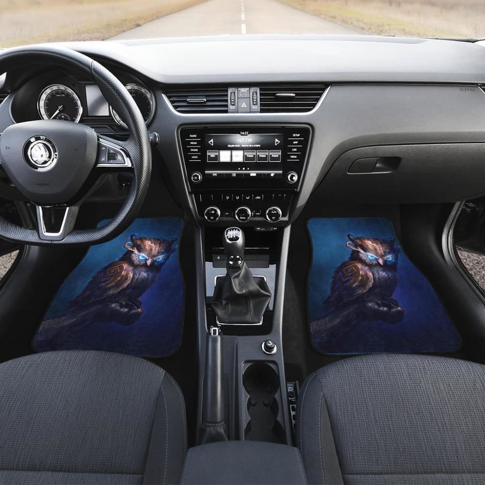 Owl Front And Back Car Mats 3 094209 - YourCarButBetter