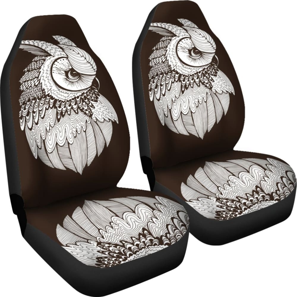 Owl Gazing Car Seat Covers 094209 - YourCarButBetter