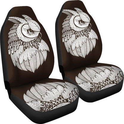 Owl Gazing Car Seat Covers 094209 - YourCarButBetter