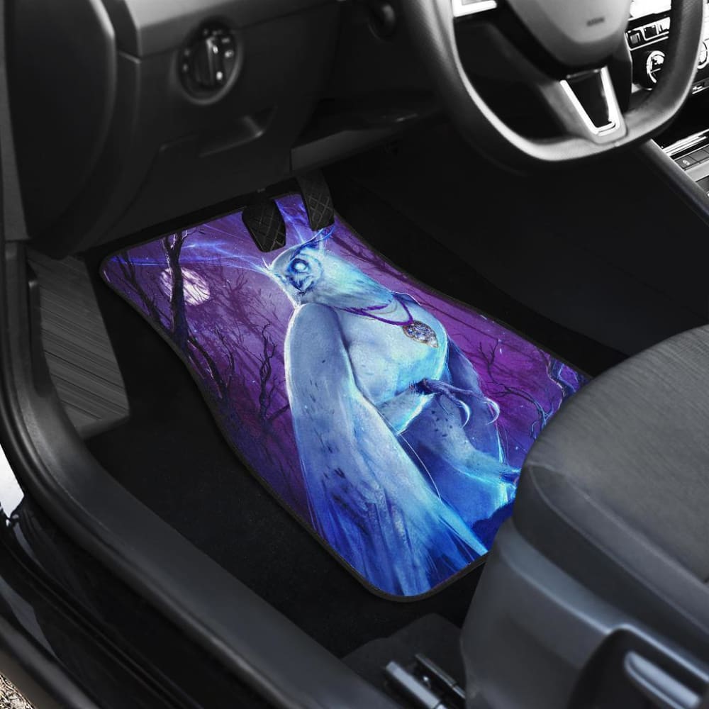 Owl God Of Silence Death Car Floor Mats 094209 - YourCarButBetter
