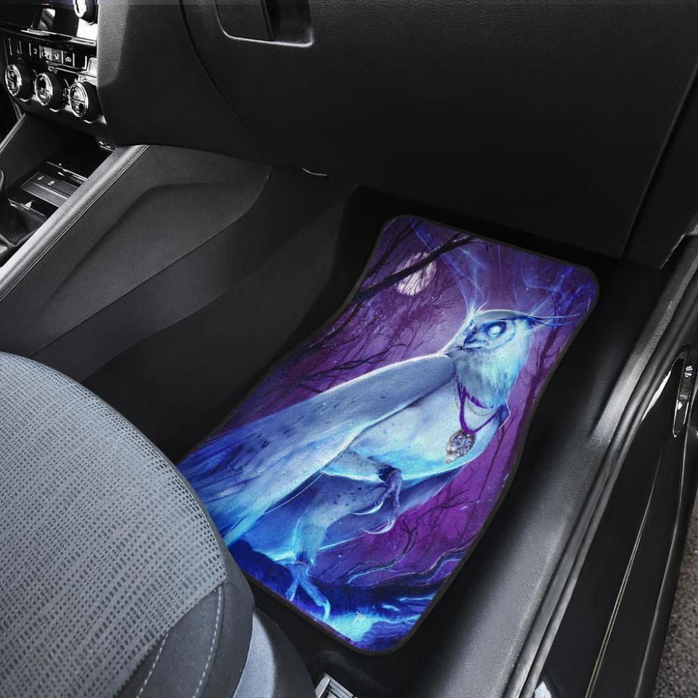 Owl God Of Silence Death Car Floor Mats 094209 - YourCarButBetter