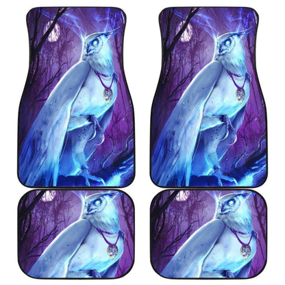 Owl God Of Silence Death Car Floor Mats 094209 - YourCarButBetter