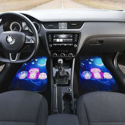 Owl In Night Car Floor Mats 201216