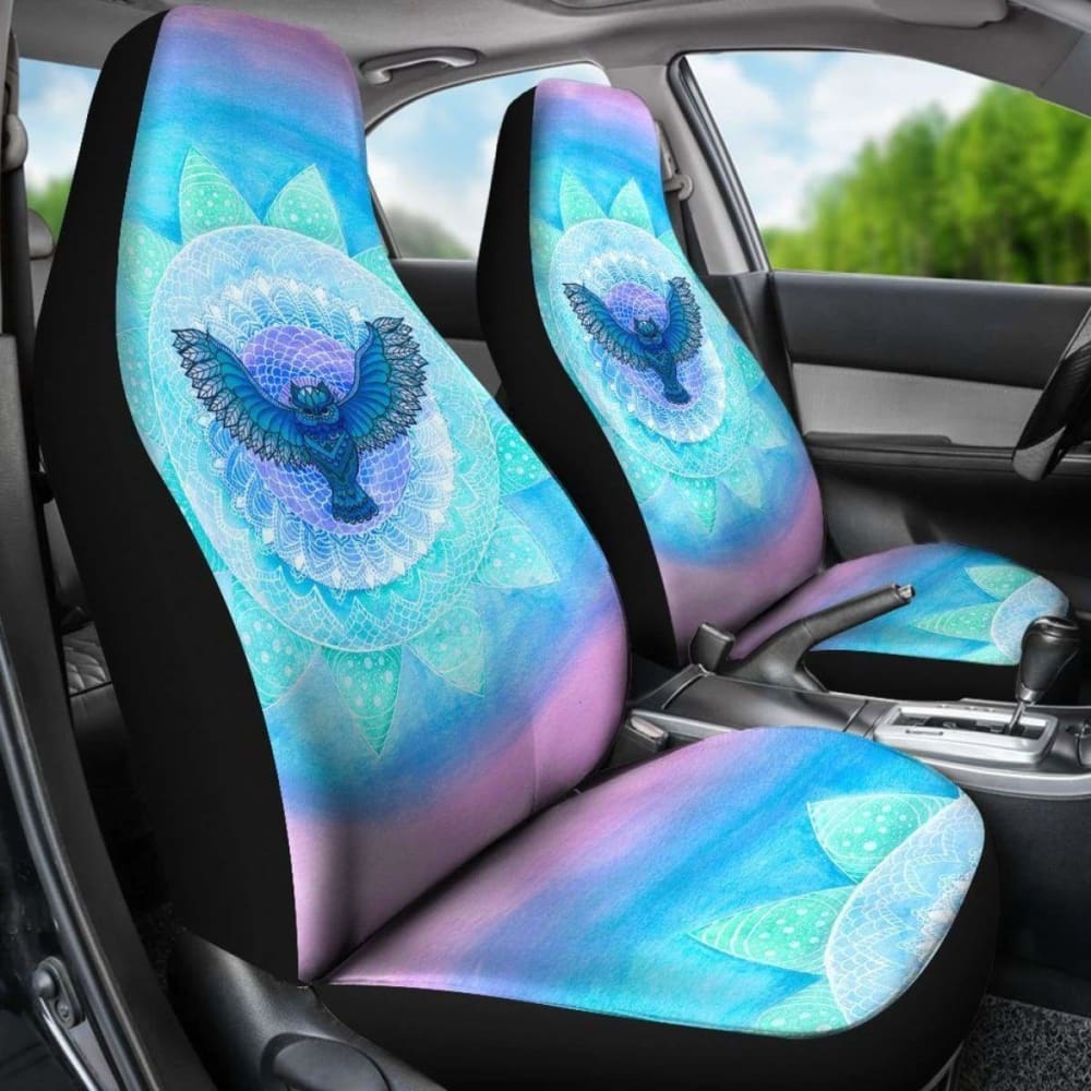 Owl Mandala Car Seat Covers 174716