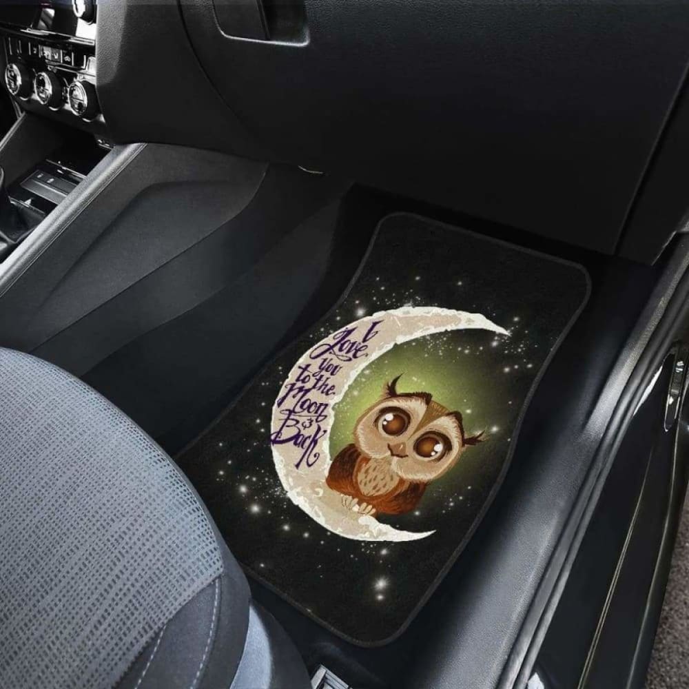 Owl Moon Car Floor Mats 201216