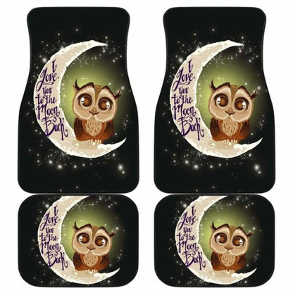 Owl Moon Car Floor Mats 201216