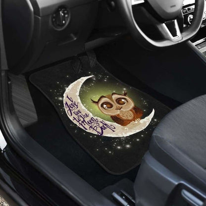 Owl Moon Car Floor Mats 201216