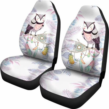 Owl Watercolor Car Seat Covers 174716