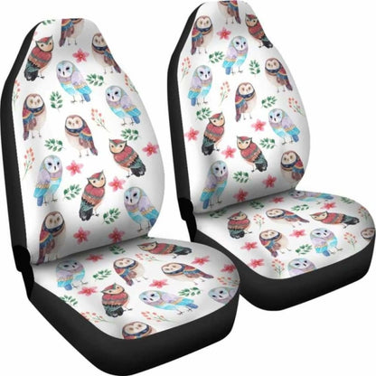 Owls Watercolor Car Seat Covers 174716