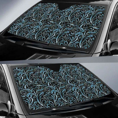 Paisley Blue Auto Sun Shades 104020 - YourCarButBetter