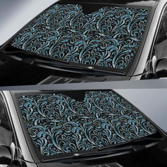 Paisley Blue Auto Sun Shades 104020 - YourCarButBetter