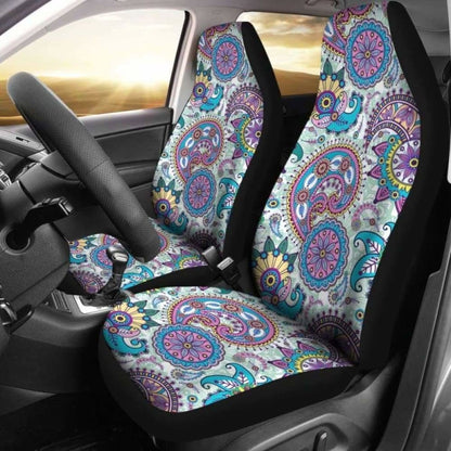 Paisley Mandala Car Seat Covers 105905 - YourCarButBetter