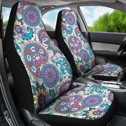 Paisley Mandala Car Seat Covers 105905 - YourCarButBetter