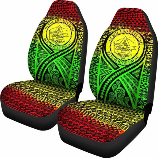 Palau Car Seat Cover - Palau Seal Polynesian Tattoo Reggae - 9 174914 - YourCarButBetter