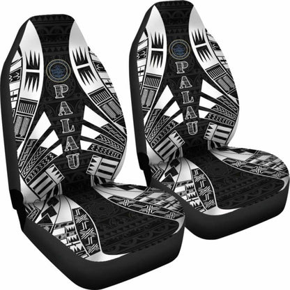 Palau Car Seat Covers - Palau Seal Polynesian Tattoo Black - 9 174914 - YourCarButBetter