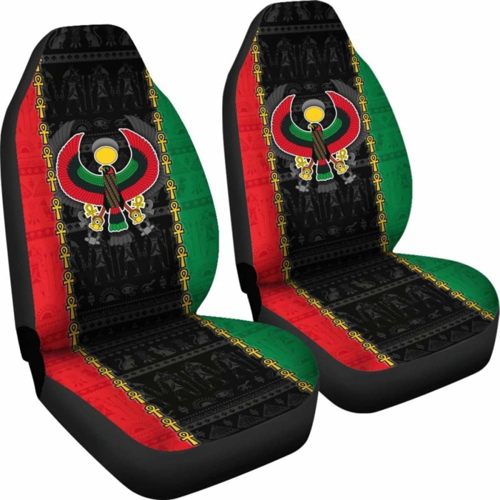 Pan African Car Seat Covers - Pan-Africanism Ancient Egypt Horus - 15 153908 - YourCarButBetter