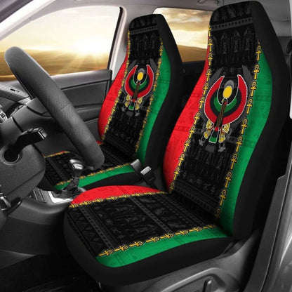 Pan African Car Seat Covers - Pan-Africanism Ancient Egypt Horus - 15 153908 - YourCarButBetter