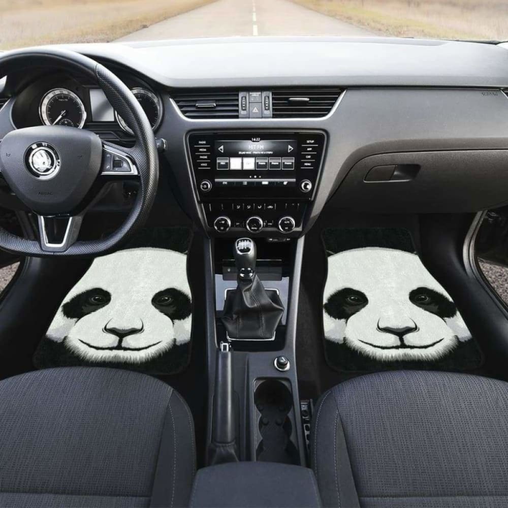 Panda 3D Car Floor Mats 091706