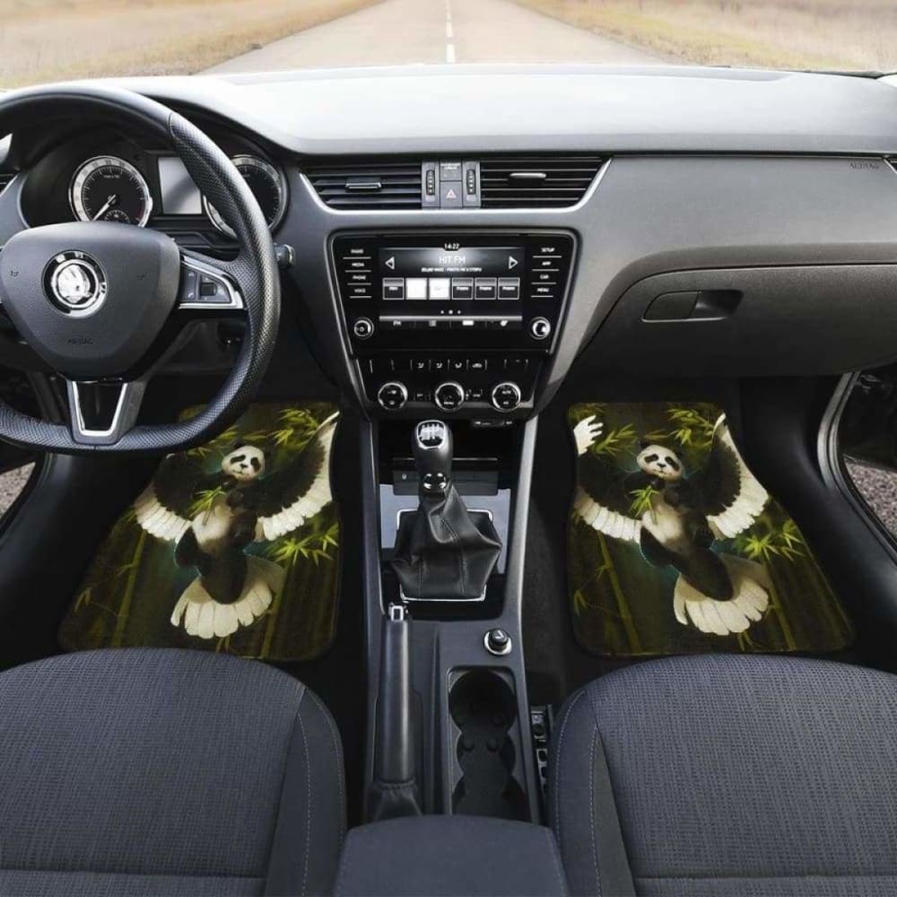 Panda Bird Car Floor Mats 091706