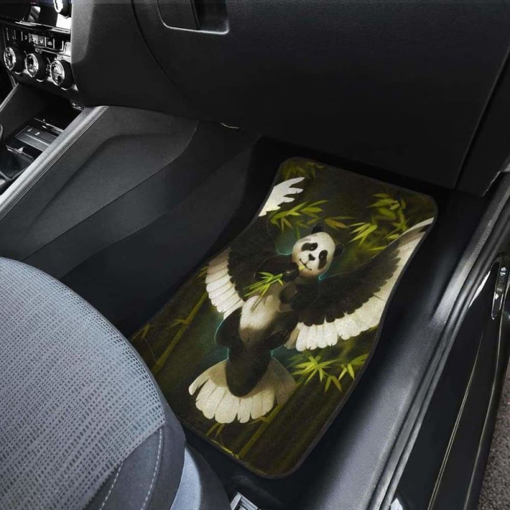 Panda Bird Car Floor Mats 091706