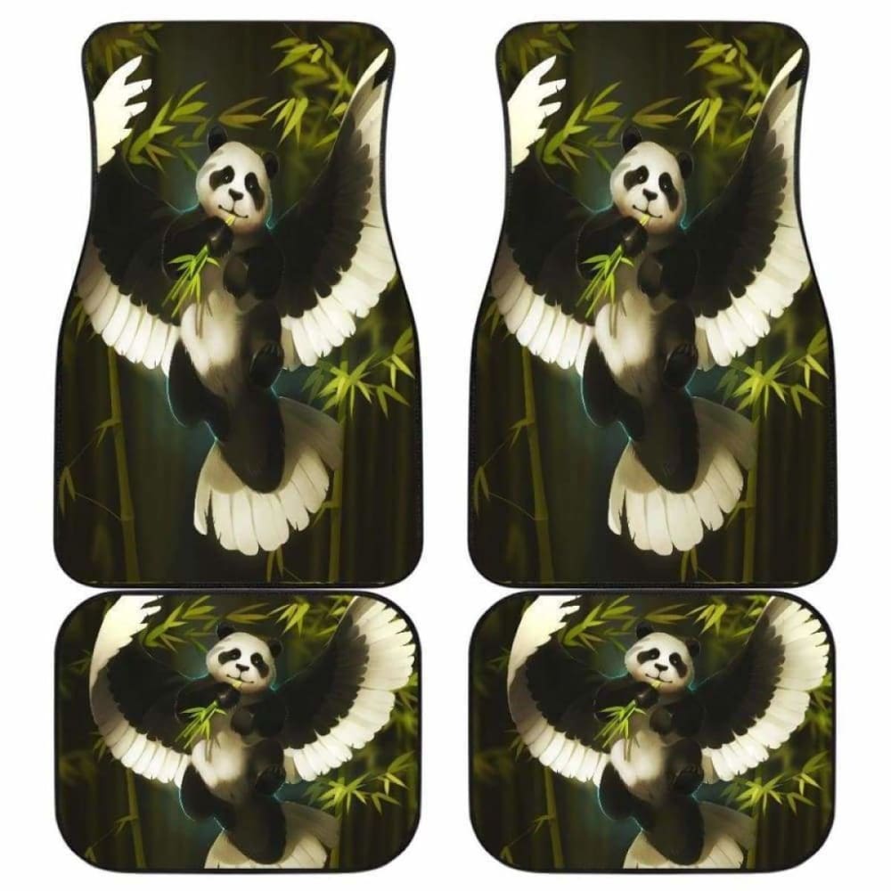 Panda Bird Car Floor Mats 091706